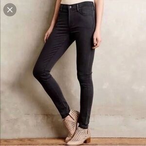 Pilcro and the letterpress size 28 fit stet Anthropologie Dark Night Skinny